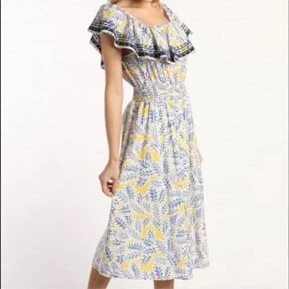 Skies are Blue off Shoulders Dress‎ - Picture 1 of 9